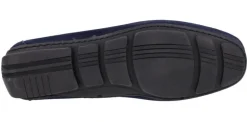 Kiowas con antifaz en serraje azul marino para hombre