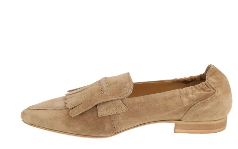 Mocasines Alpe Niza con copete de flecos