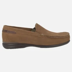 Mocasines clásicos de nobuck marrón para hombre Orion