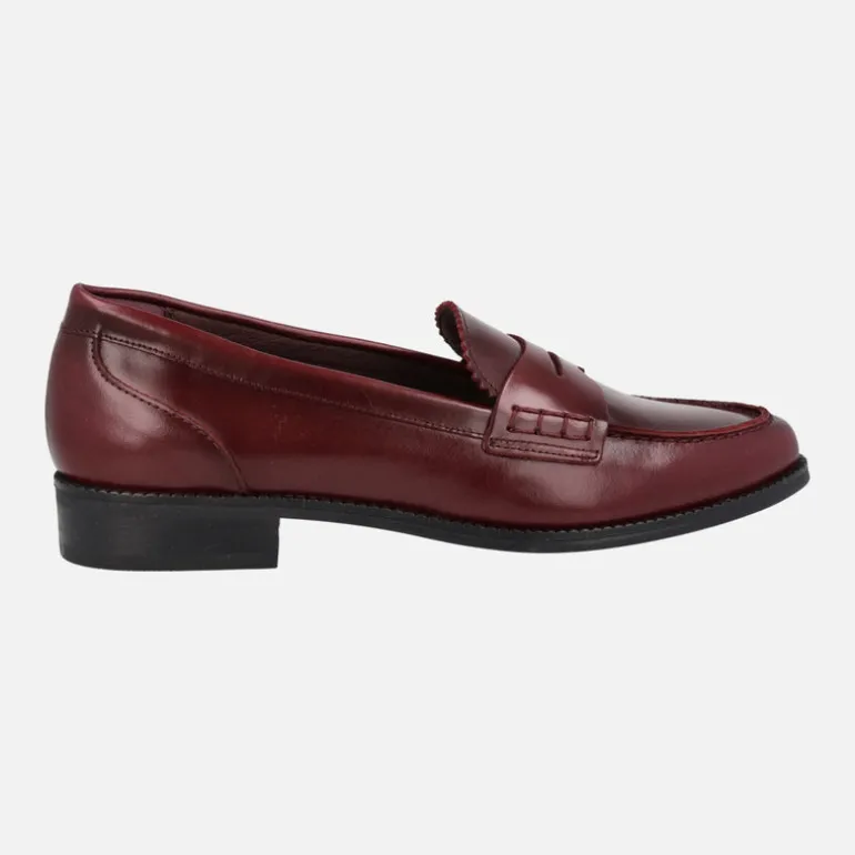 Mocasines clásicos de piel para mujer con antifaz Funchal lady