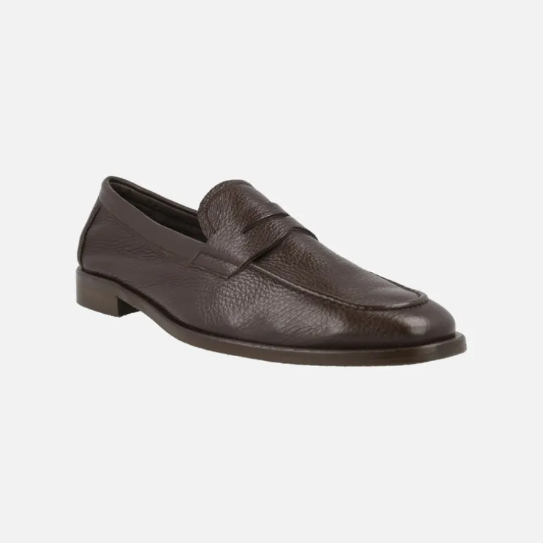 Mocasines con antifaz Casa Campo para hombre en piel ciervo