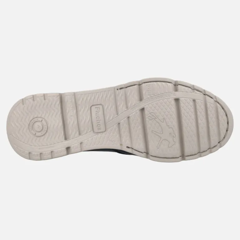 Mocasines confort Daryl en azul marino con elásticos laterales