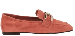 Mocasines de ante con adorno metálico para mujer Frida