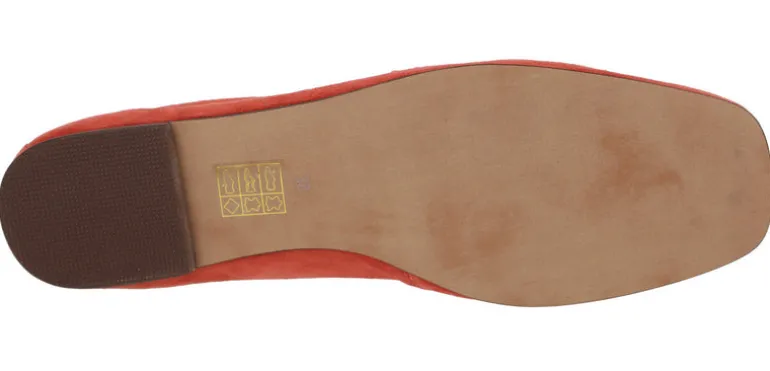 Mocasines de ante con adorno metálico para mujer Frida