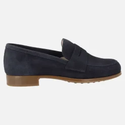 Mocasines de ante con adorno de antifaz