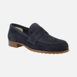 Mocasines de ante con adorno de antifaz
