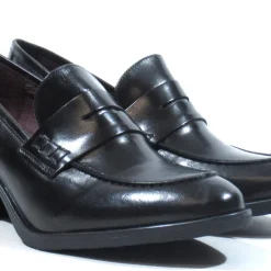 Mocasines de antifaz para mujer con tacones de 5 cms