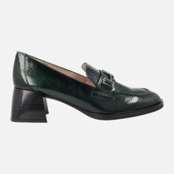Mocasines de charol Milan con adorno metálico