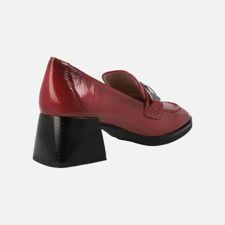 Mocasines de charol Milan con adorno metálico