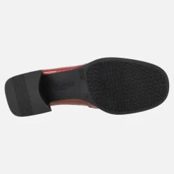 Mocasines de charol Milan con adorno metálico