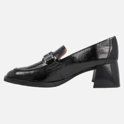 Mocasines de charol Milan con adorno metálico