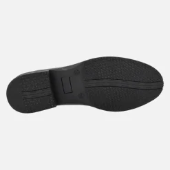 Mocasines de charol Viguera con adorno al tono