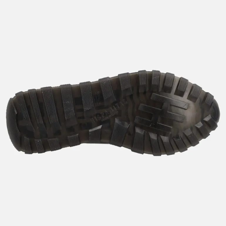 Mocasines de estilo deportivo Loira en charol negro