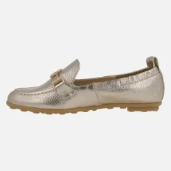 Mocasines de piel Bombay con adorno metálico