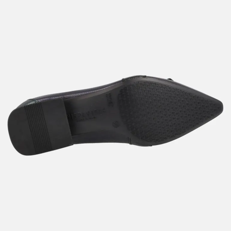 Mocasines de piel Dali con flecos y adorno metálico