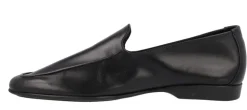 Mocasines de piel para hombre con piso fino de goma