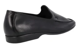 Mocasines de piel para hombre con piso fino de goma