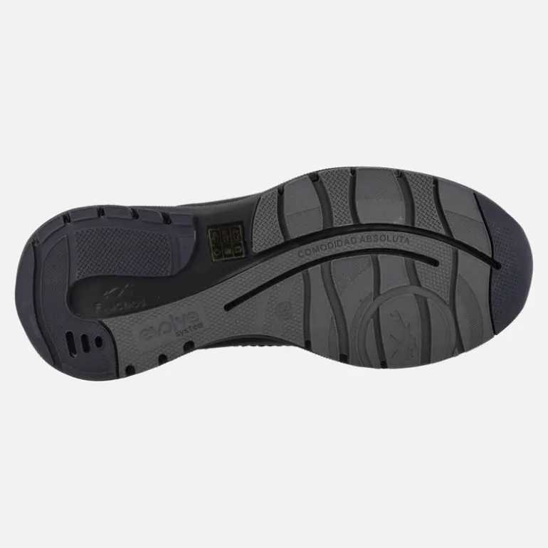 Mocasines de piel para hombre con membrana Fluchos tex