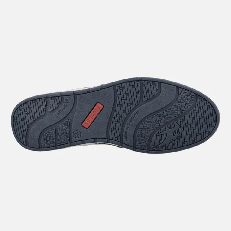 Mocasines Lester para hombre en piel nobuck con elásticos