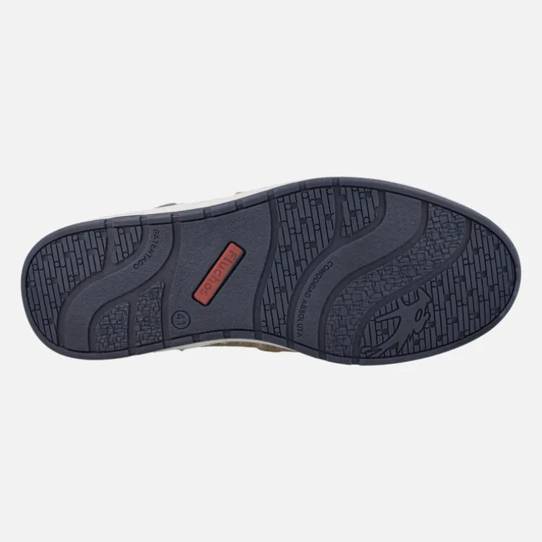 Mocasines Lester para hombre en piel nobuck con elásticos
