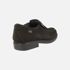 MOCASINES MARRONES DE SERRAJE CON ELÁSTICOS Y MEMBRANA IMPERMEABLE
