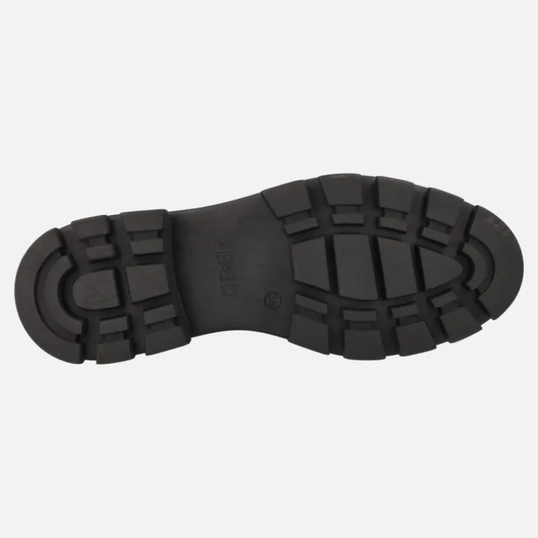 Mocasines negros de piel Noela con adorno metálico