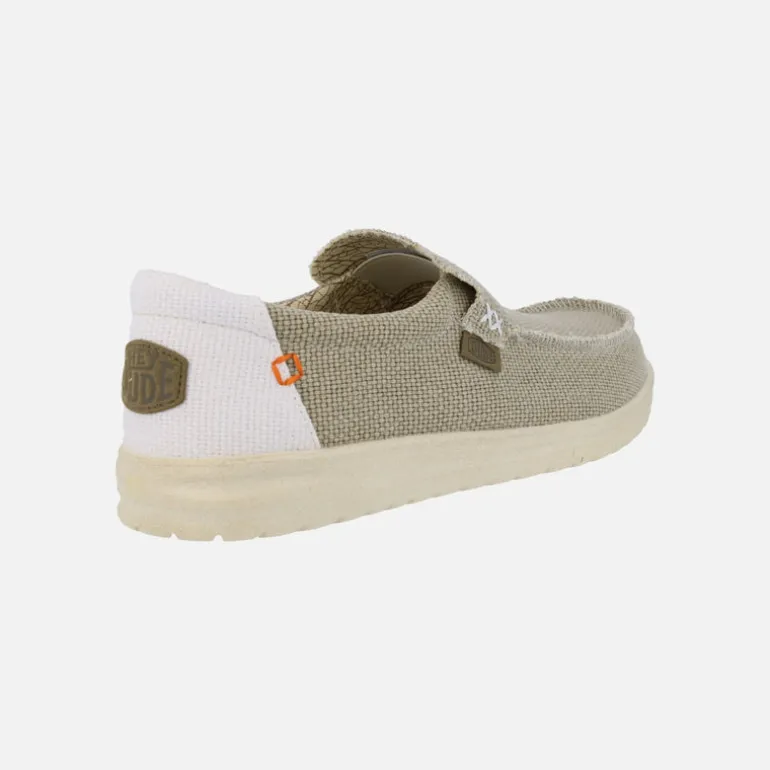 Mocasines para hombre Hey dude Mikka braided en algodón orgánico