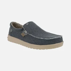 Mocasines para hombre Hey dude Mikka braided en algodón orgánico