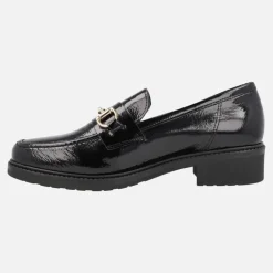 Mocasines para mujer en Charol con Adorno Metálico