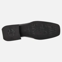 Mocasines Suri para mujer en piel texturizada con adorno metálico