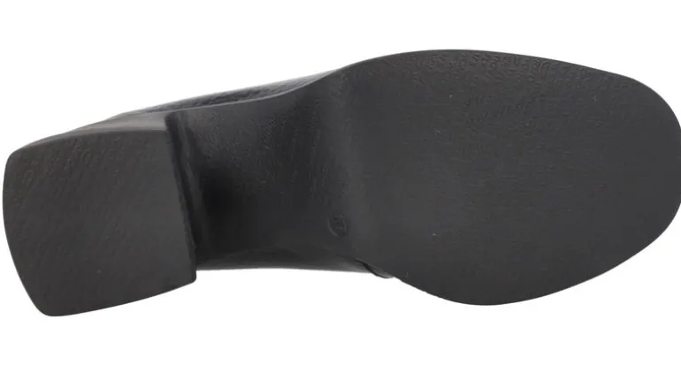 Mocasines Tucson en charol Caribu negro para mujer