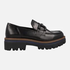 Mocasín con bordón y adorno metálico Lince
