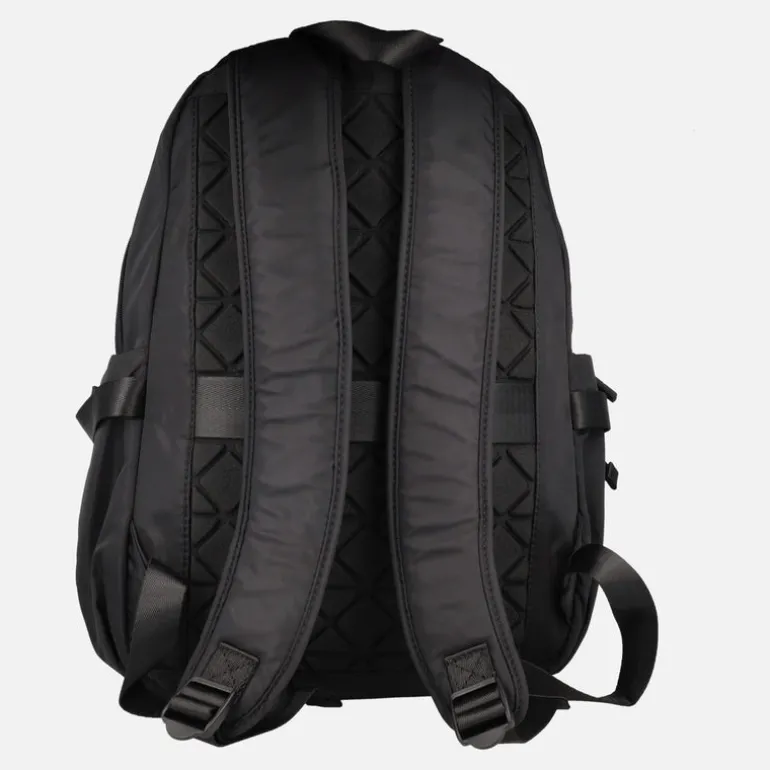Mochilas en tejido negro con bolsillos Torrens
