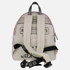 Mochilas Pepe Moll con dibujos de ojos y corazón