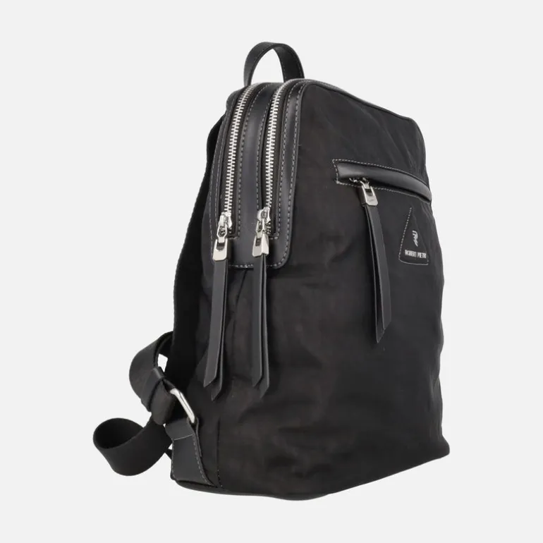 Mochilas Robert Pietri en acabado textil