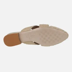 Mules Cove Oro Yute de Popa