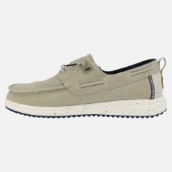 Naúticos para hombre Byron en tejido algodón beige