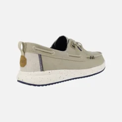 Naúticos para hombre Byron en tejido algodón beige