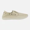 Naúticos para hombre Elbrus en algodón natural color beige