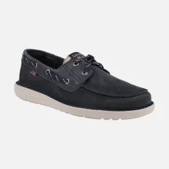Náuticos de nobuck para hombre con piso deportivo