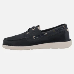 Náuticos de nobuck para hombre con piso deportivo