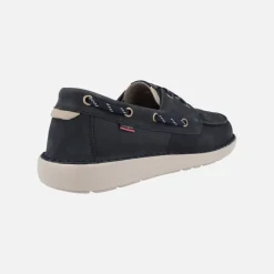 Náuticos de nobuck para hombre con piso deportivo