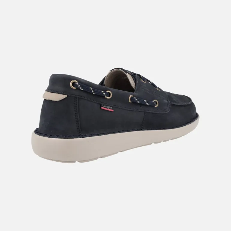 Náuticos de nobuck para hombre con piso deportivo
