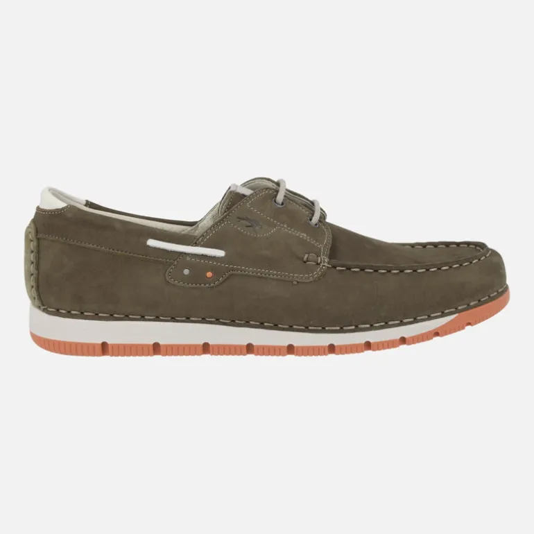 Náuticos para hombre en piel nobuck de Fluchos