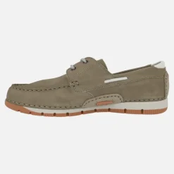Náuticos para hombre en piel nobuck de Fluchos