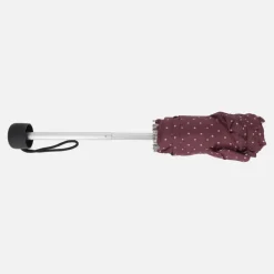 Paraguas plegable con estampado de lunares