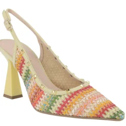 Salones Momsa Hippie en crochet multicolor para mujer