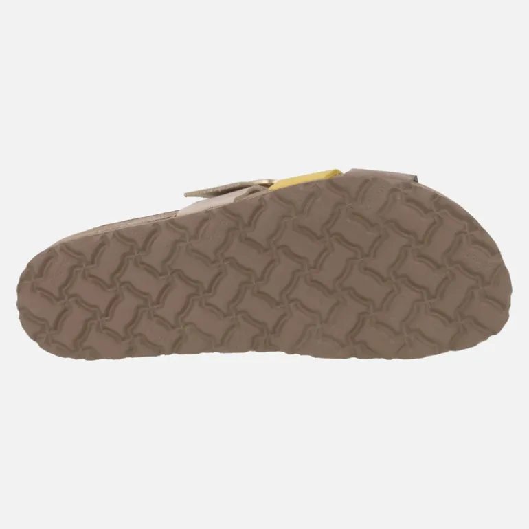 Sandalias bio con tiras de colores y hebilla Jerba 137