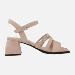 Sandalias de ante de tiras con hebillas Alpe Dolly