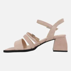 Sandalias de ante de tiras con hebillas Alpe Dolly